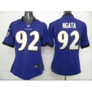 nike womens nfl baltimore ravens #92 ngata purple[nike]