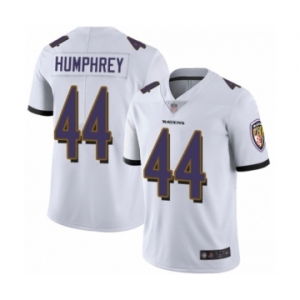 Youth Baltimore Ravens #44 Marlon Humphrey White Vapor Untouchable Limited Player Football Jersey