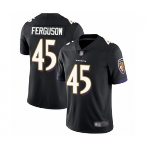 Youth Baltimore Ravens #45 Jaylon Ferguson Black Alternate Vapor Untouchable Limited Player Football Jersey