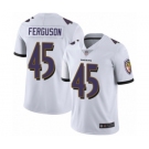 Youth Baltimore Ravens #45 Jaylon Ferguson White Vapor Untouchable Limited Player Football Jersey