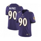 Youth Baltimore Ravens #90 Pernell McPhee Purple Team Color Vapor Untouchable Limited Player Football Jersey