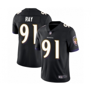 Youth Baltimore Ravens #91 Shane Ray Black Alternate Vapor Untouchable Limited Player Football Jersey