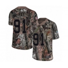 Youth Baltimore Ravens #91 Shane Ray Limited Camo Rush Realtree Football Jersey