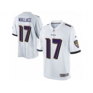 Youth Nike Baltimore Ravens #17 Mike Wallace Limited White NFL Jersey
