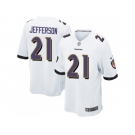 Youth Nike Baltimore Ravens #21 Tony Jefferson White Stitched NFL New Elite Jersey