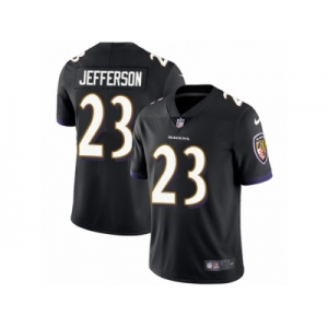 Youth Nike Baltimore Ravens #23 Tony Jefferson Vapor Untouchable Limited Black Alternate NFL Jersey