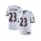 Youth Nike Baltimore Ravens #23 Tony Jefferson Vapor Untouchable Limited White NFL Jersey