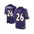 Youth Nike Baltimore Ravens #26 Marlon Humphrey Limited Purple Team Color NFL Jersey