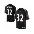 Youth Nike Baltimore Ravens #32 Eric Weddle Limited Black Alternate NFL Jersey