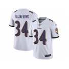 Youth Nike Baltimore Ravens #34 Lorenzo Taliaferro Vapor Untouchable Limited White NFL Jersey