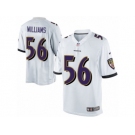 Youth Nike Baltimore Ravens #56 Tim Williams Limited White NFL Jersey