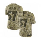 Youth Nike Baltimore Ravens #57 C.J. Mosley Limited Camo 2018 Salute to Service NFL Jersey