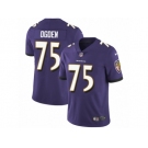 Youth Nike Baltimore Ravens #75 Jonathan Ogden Vapor Untouchable Limited Purple Team Color NFL Jersey
