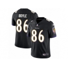Youth Nike Baltimore Ravens #86 Nick Boyle Vapor Untouchable Limited Black Alternate NFL Jersey