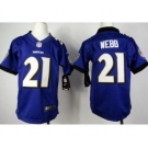 nike youth nfl jerseys baltimore ravens #21 lardarius webb purple[nike]