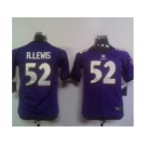 nike youth nfl jerseys baltimore ravens #52 r.lewis purple[nike]