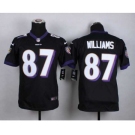 nike youth nfl jerseys baltimore ravens #87 willams black[nike]