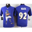 nike youth nfl jerseys baltimore ravens #92 ngata purple[portrait fashion]