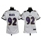 nike youth nfl jerseys baltimore ravens #92 ngata white[nike]