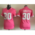 2015 Women Nike St. Louis Rams #30 Todd Gurley pink jerseys