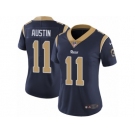 Women's Nike Los Angeles Rams #11 Tavon Austin Vapor Untouchable Limited Navy Blue Team Color NFL Jersey