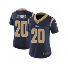 Women's Nike Los Angeles Rams #20 Lamarcus Joyner Vapor Untouchable Limited Navy Blue Team Color NFL Jersey