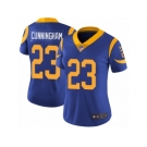 Women's Nike Los Angeles Rams #23 Benny Cunningham Vapor Untouchable Limited Royal Blue Alternate NFL Jersey