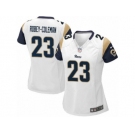 Women's Nike Los Angeles Rams #23 Nickell Robey-Coleman Limited White NFL Jersey