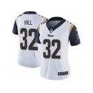 Women's Nike Los Angeles Rams #32 Troy Hill Vapor Untouchable Limited White NFL Jersey