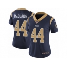 Women's Nike Los Angeles Rams #44 Jacob McQuaide Vapor Untouchable Limited Navy Blue Team Color NFL Jersey