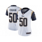 Women's Nike Los Angeles Rams #50 Samson Ebukam Vapor Untouchable Limited White NFL Jersey