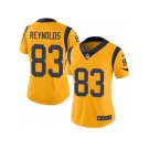 Women's Nike Los Angeles Rams #83 Josh Reynolds Limited Gold Rush NFL Jersey