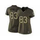 Women's Nike Los Angeles Rams #83 Josh Reynolds Limited Green Salute to Service NFL Jersey