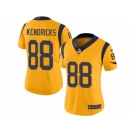 Women's Nike Los Angeles Rams #88 Lance Kendricks Limited Gold Rush NFL Jersey