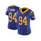 Women's Nike Los Angeles Rams #94 Robert Quinn Vapor Untouchable Limited Royal Blue Alternate NFL Jersey