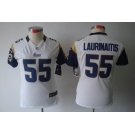 nike women nfl jerseys st. louis rams #55 laurinaitis white[nike limited]