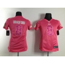 nike women nfl jerseys st. louis rams #8 bradford pink[nike]