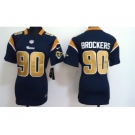 nike women nfl jerseys st. louis rams #90 brockers dk.blue[nike]