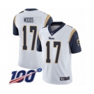 Youth Los Angeles Rams #17 Robert Woods White Vapor Untouchable Limited Player 100th Season Football Jersey