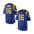 Youth Nike Los Angeles Rams #16 Jared Goff Royal Blue Alternate NFL Jersey