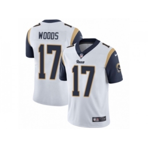 Youth Nike Los Angeles Rams #17 Robert Woods Vapor Untouchable Limited White NFL Jersey