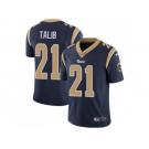 Youth Nike Los Angeles Rams #21 Aqib Talib Navy Blue Team Color Stitched NFL Vapor Untouchable Limited Jersey