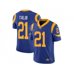 Youth Nike Los Angeles Rams #21 Aqib Talib Royal Blue Alternate Stitched NFL Vapor Untouchable Limited Jersey