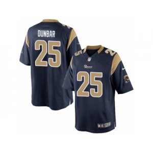 Youth Nike Los Angeles Rams #25 Lance Dunbar Limited Navy Blue Team Color NFL Jersey