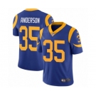 Youth Nike Los Angeles Rams #35 C.J. Anderson Royal Blue Alternate Vapor Untouchable Limited Player NFL Jersey