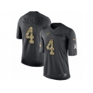 Youth Nike Los Angeles Rams #4 Greg Zuerlein Limited Black 2016 Salute to Service NFL Jersey