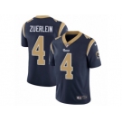 Youth Nike Los Angeles Rams #4 Greg Zuerlein Vapor Untouchable Limited Navy Blue Team Color NFL Jersey