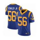 Youth Nike Los Angeles Rams #56 Dante Fowler Jr Royal Blue Alternate Vapor Untouchable Limited Player NFL Jersey