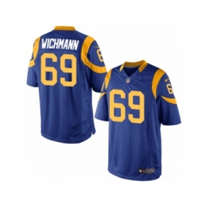 Youth Nike Los Angeles Rams #69 Cody Wichmann Limited Royal Blue Alternate NFL Jersey