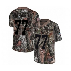 Youth Nike Los Angeles Rams #77 Andrew Whitworth Camo Rush Realtree Limited NFL Jersey